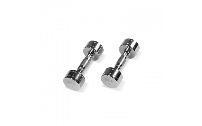 BRONZE GYM Гантель хромированная 4 кг BRONZE GYM Гантель хромированная 4 кг