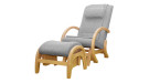 Массажное кресло-качалка EGO TWIST EG-2004 SHIMO Серый (Рогожка) с пуфом Массажное кресло-качалка EGO TWIST EG-2004 SHIMO Серый (Рогожка) с пуфом
